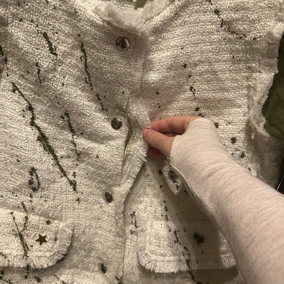 Anthropologie | Tweed Bomber Jacket | Minor Call Out | XS | NWT - Picture 2 of 11